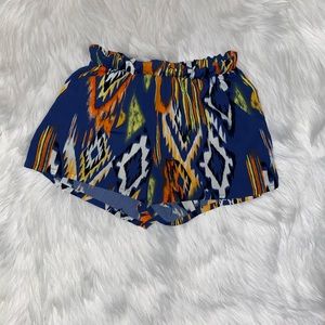 Tribal Print Shorts